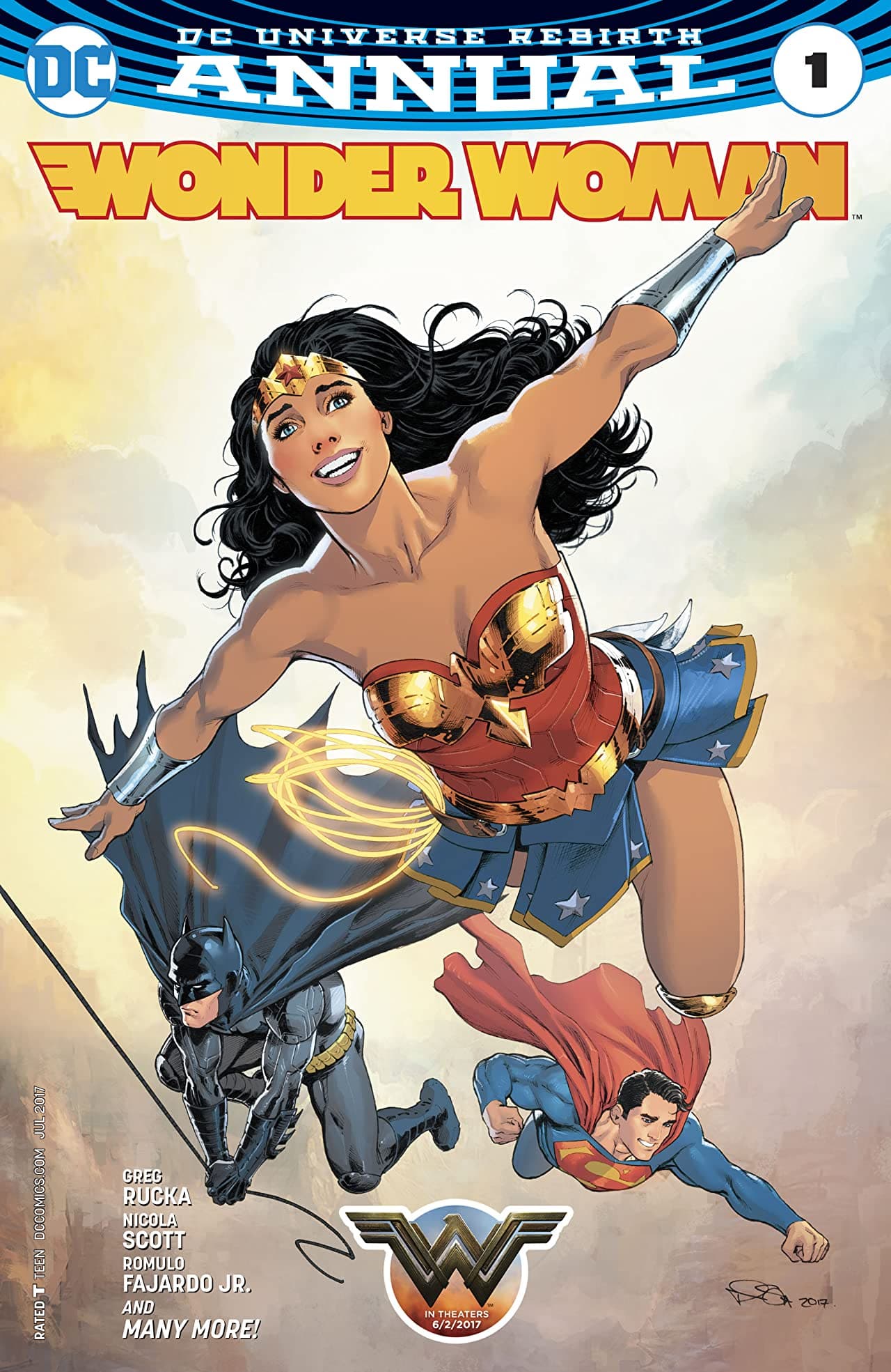 Wonder Woman Annual #1 cover