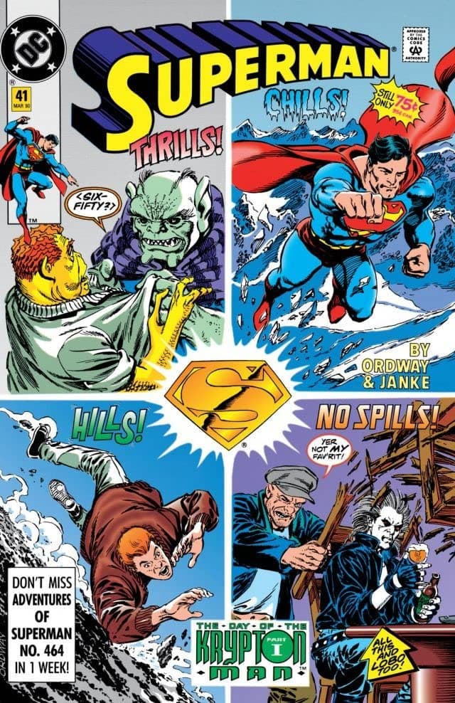 Superman #41 cover