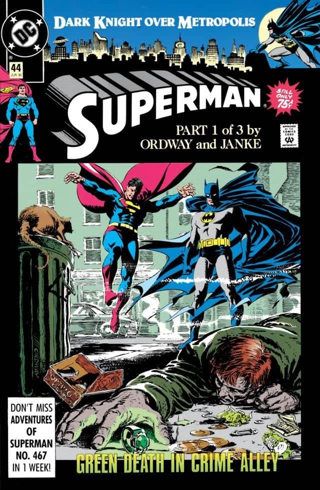 Superman #44 cover
