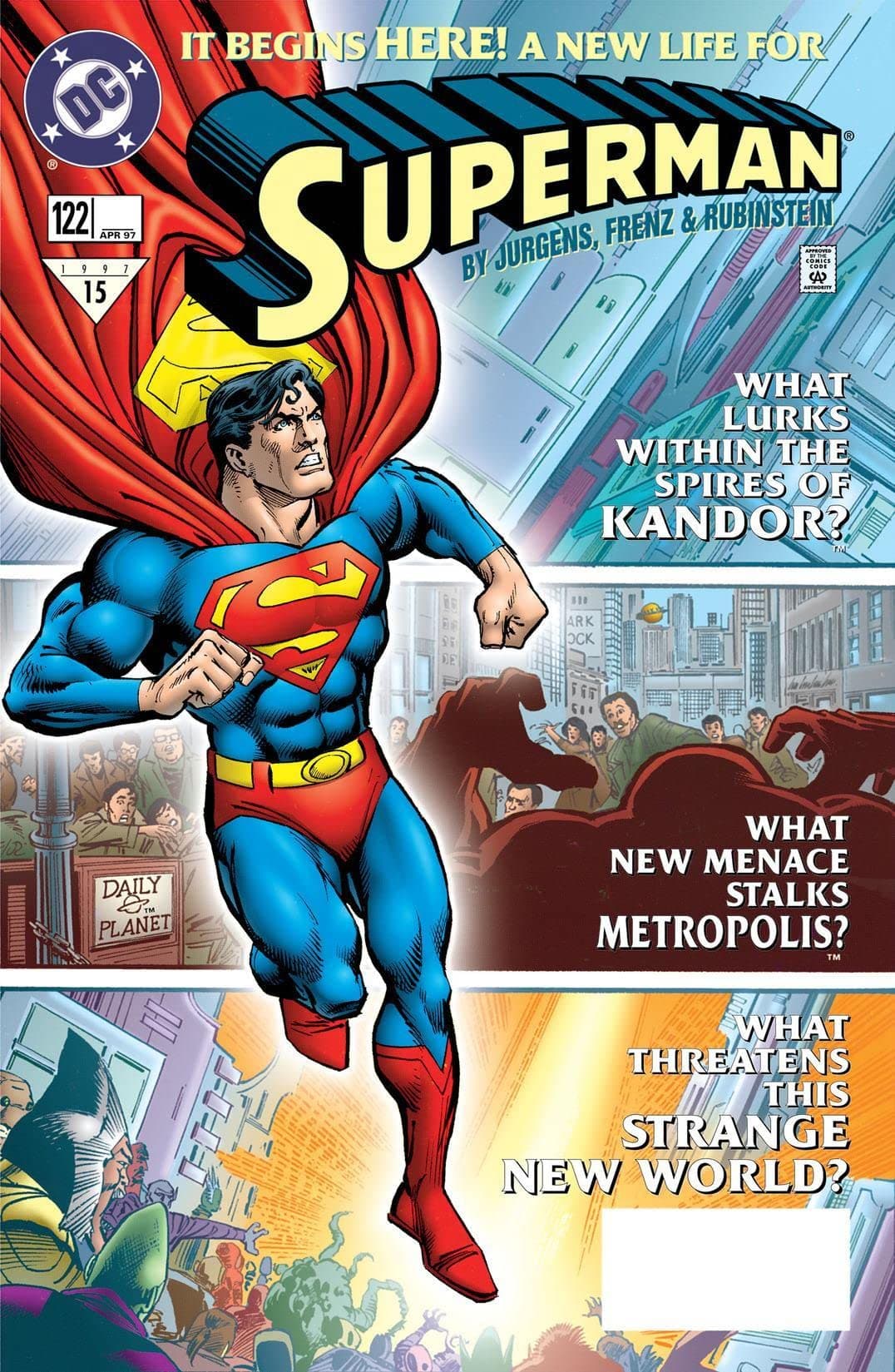Superman #122 cover