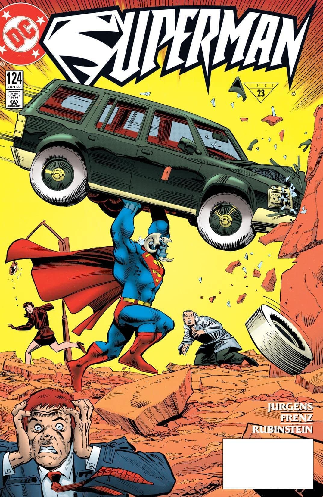 Superman #124 cover