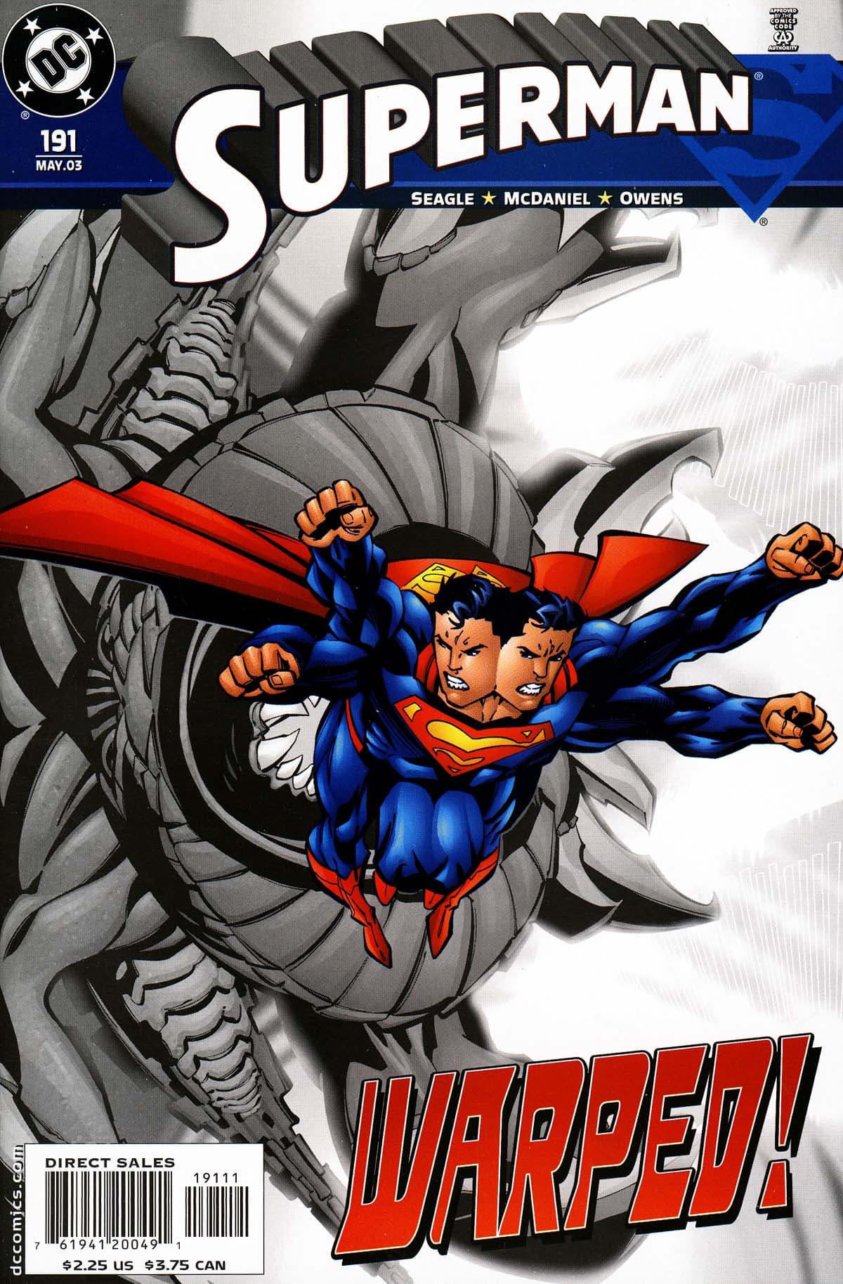 Superman #191 cover