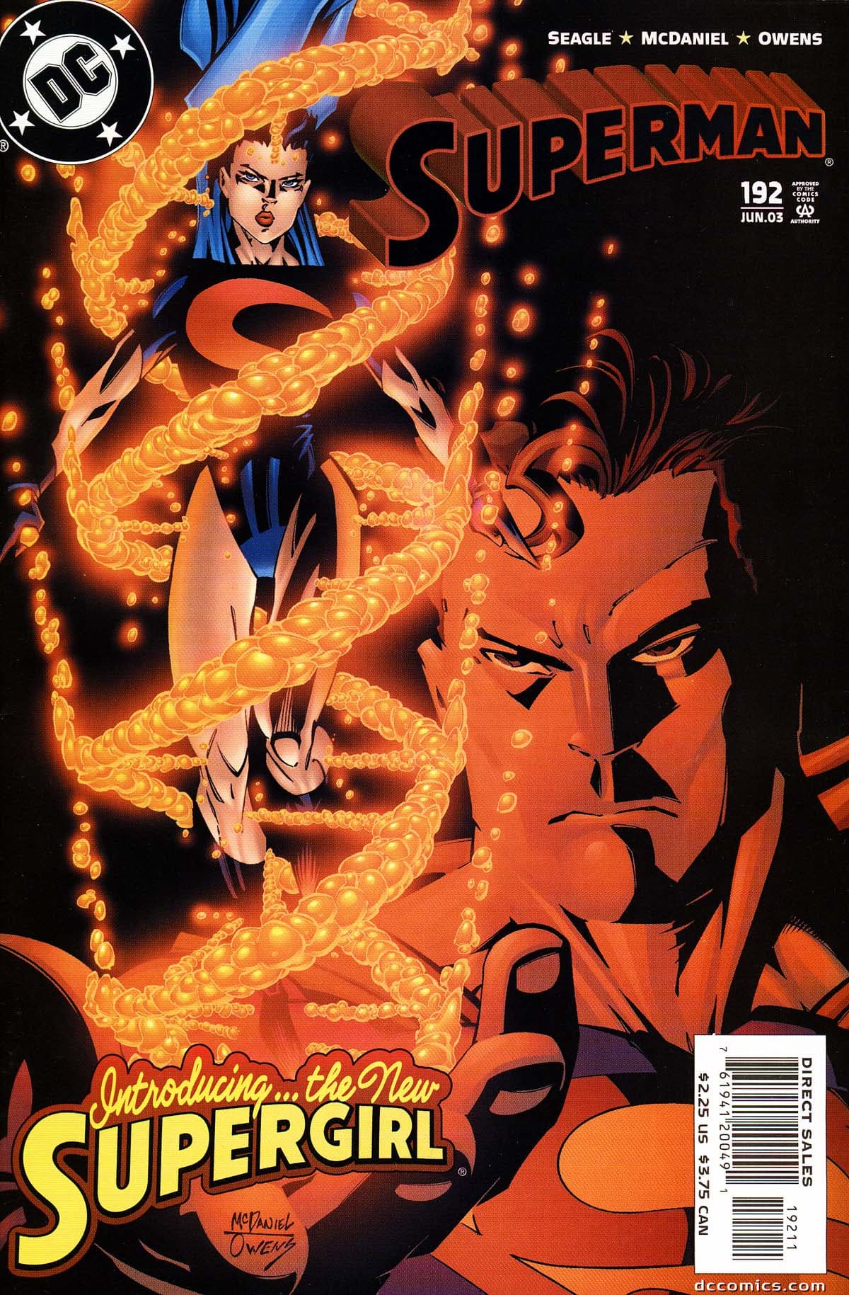 Superman #192 cover
