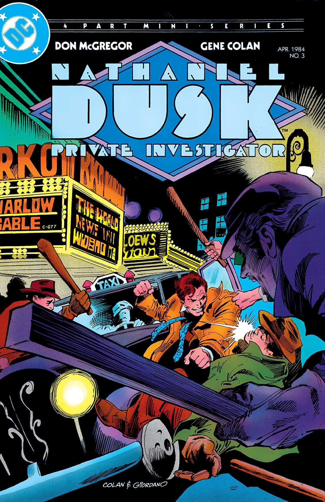 Nathaniel Dusk #3 cover