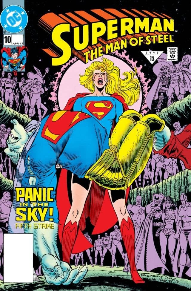 Superman: The Man of Steel #10 cover