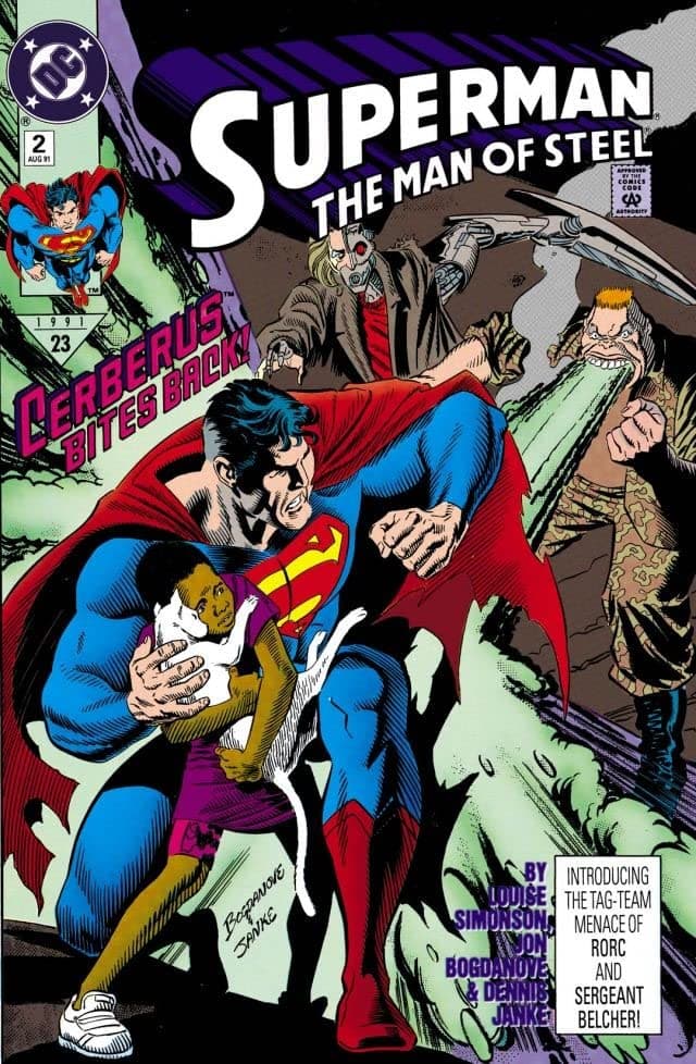 Superman: The Man of Steel #2 cover