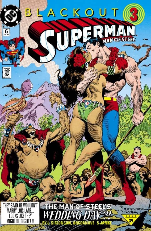 Superman: The Man of Steel #6 cover