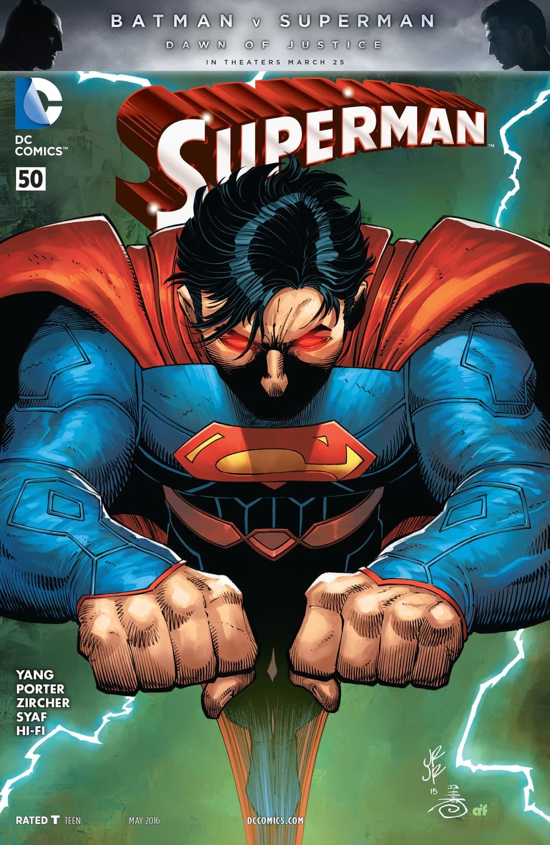 Superman #50 cover