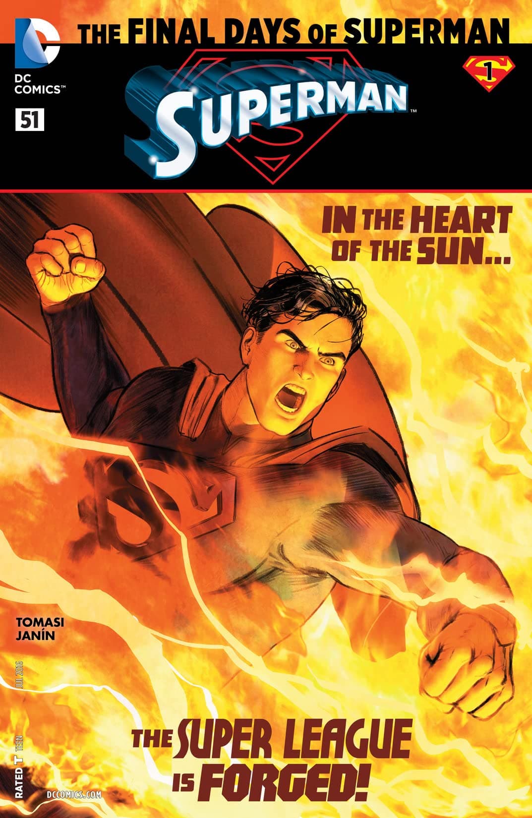 Superman #51 cover
