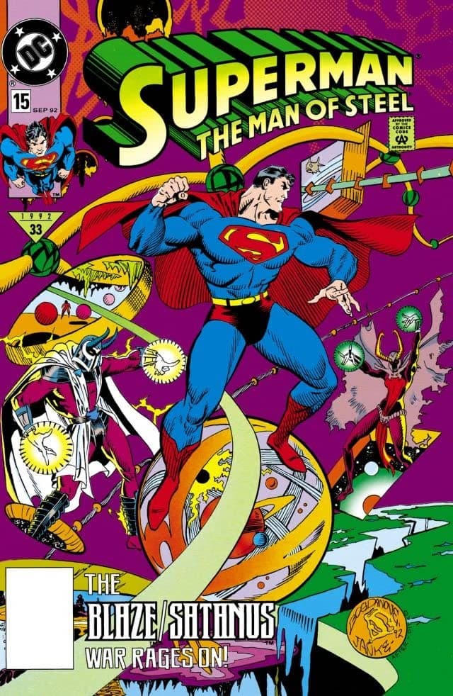 Superman: The Man of Steel #15 cover