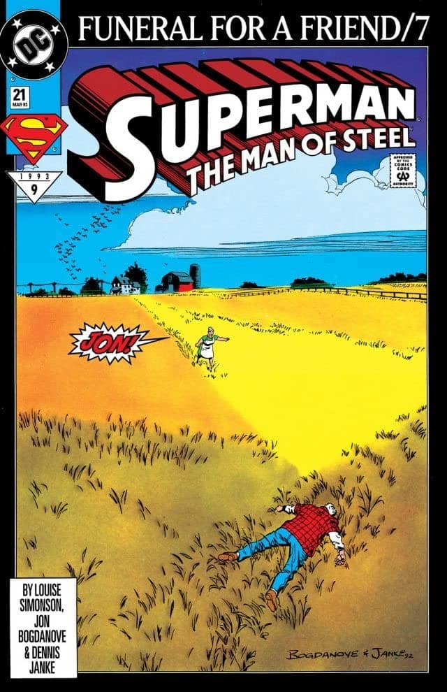 Superman: The Man of Steel #21 cover