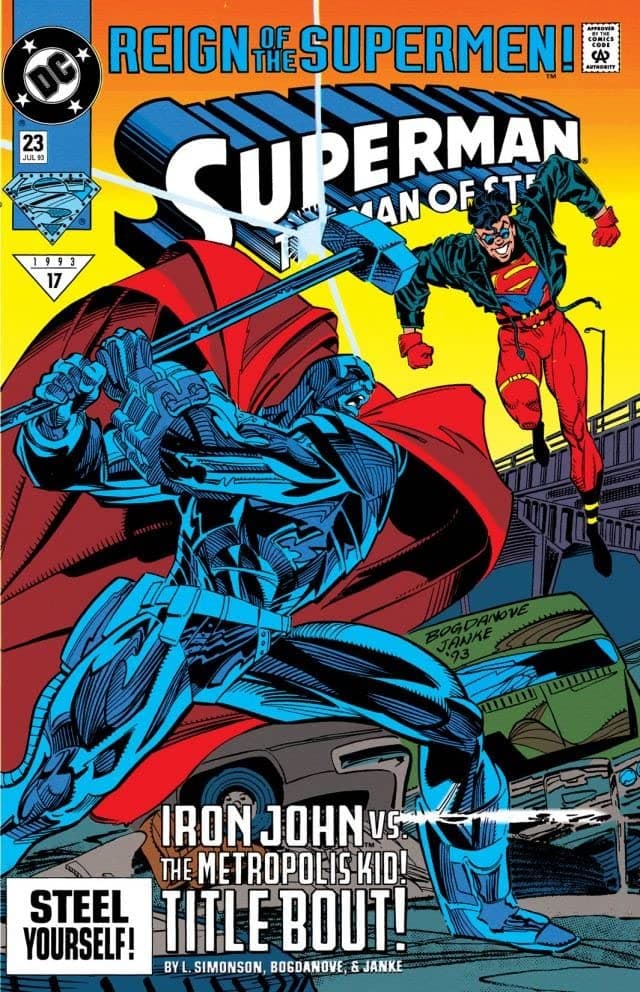 Superman: The Man of Steel #23 cover