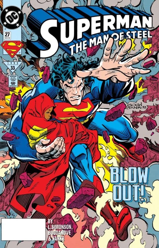 Superman: The Man of Steel #27 cover