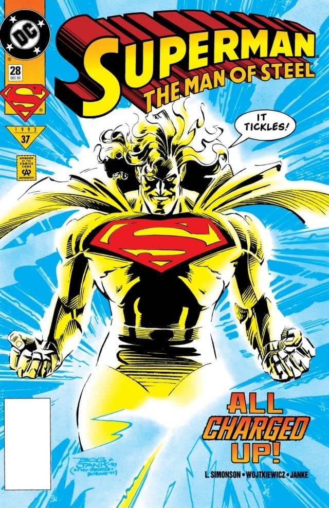 Superman: The Man of Steel #28 cover
