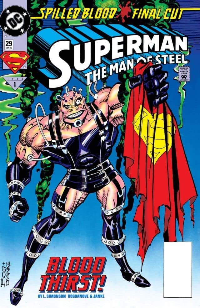 Superman: The Man of Steel #29 cover
