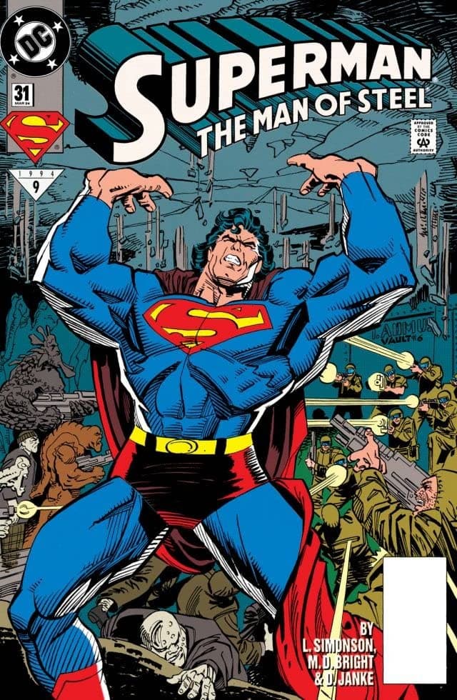 Superman: The Man of Steel #31 cover