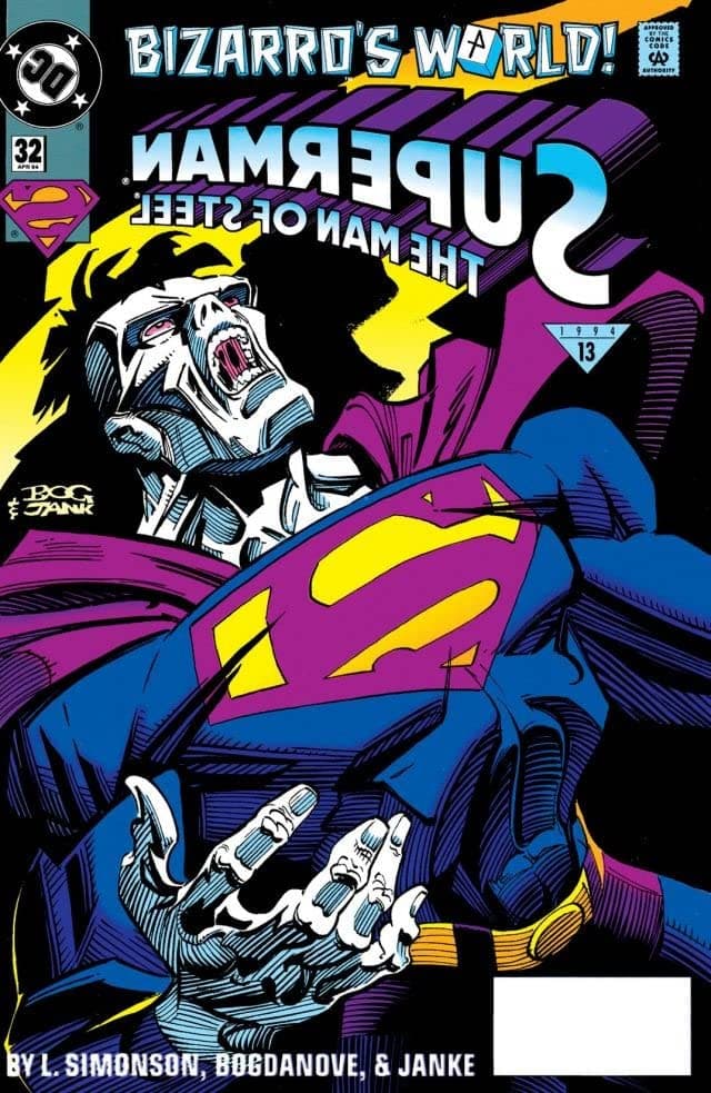 Superman: The Man of Steel #32 cover
