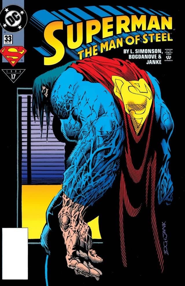 Superman: The Man of Steel #33 cover