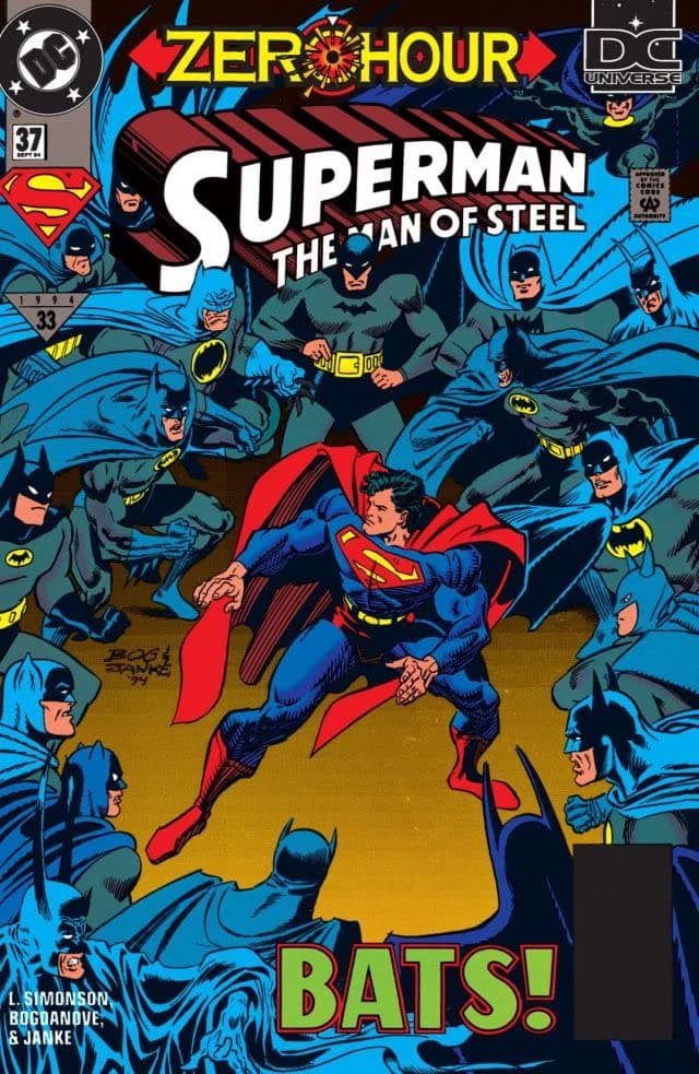 Superman: The Man of Steel #37 cover