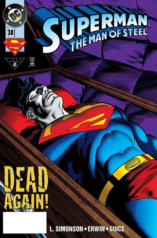 Superman: The Man of Steel #38 cover