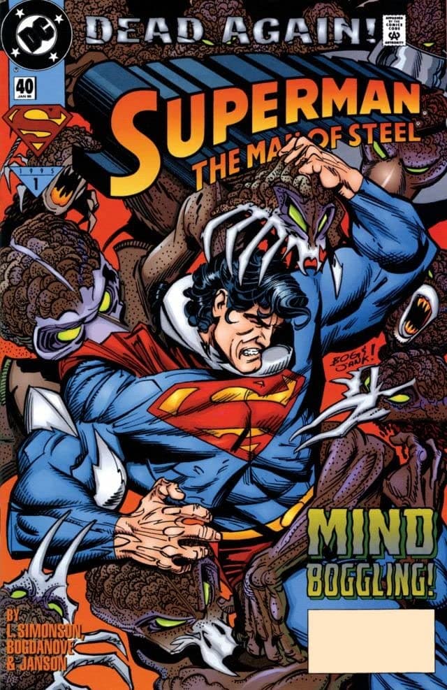 Superman: The Man of Steel #40 cover