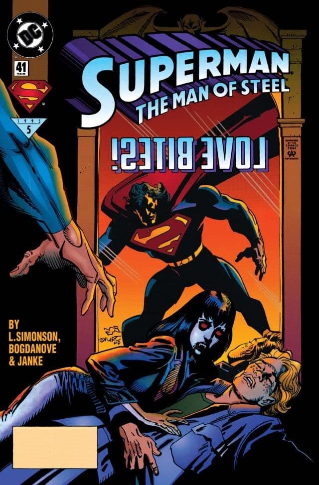 Superman: The Man of Steel #41 cover
