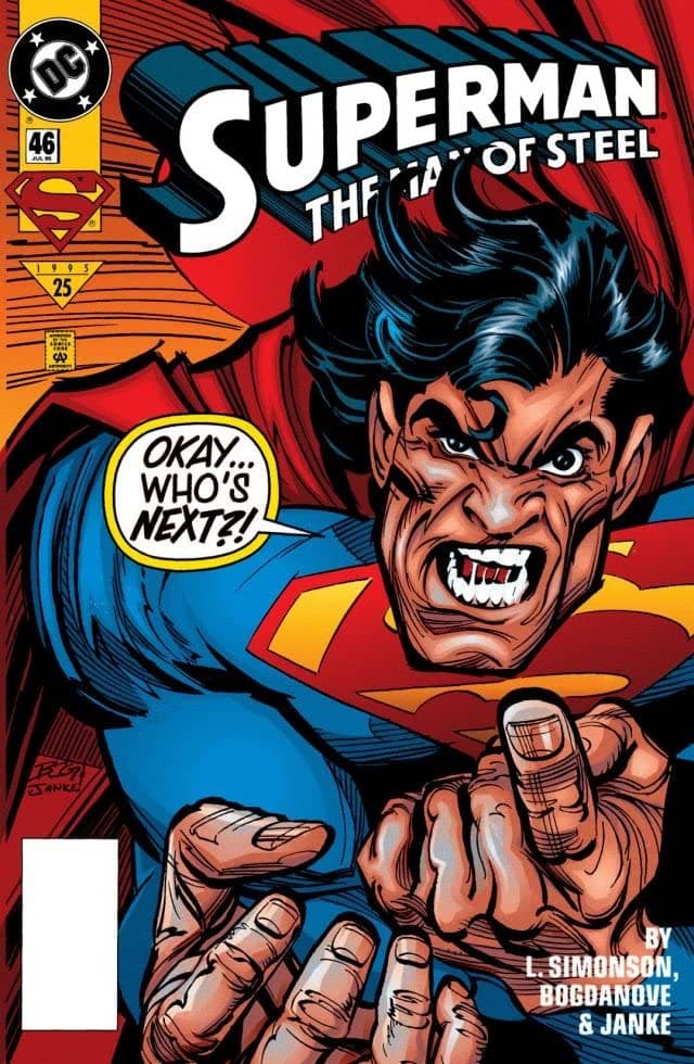 Superman: The Man of Steel #46 cover