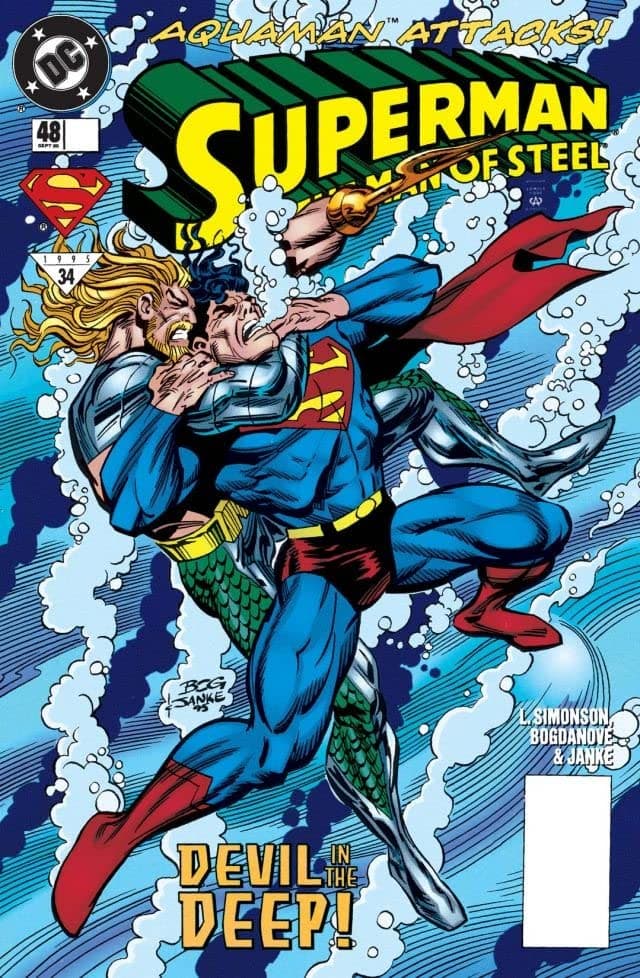 Superman: The Man of Steel #48 cover