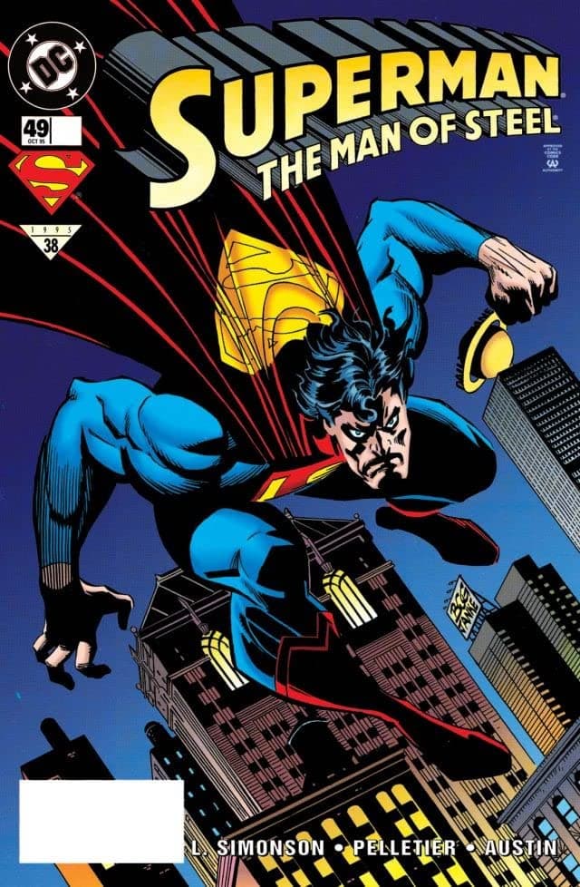 Superman: The Man of Steel #49 cover