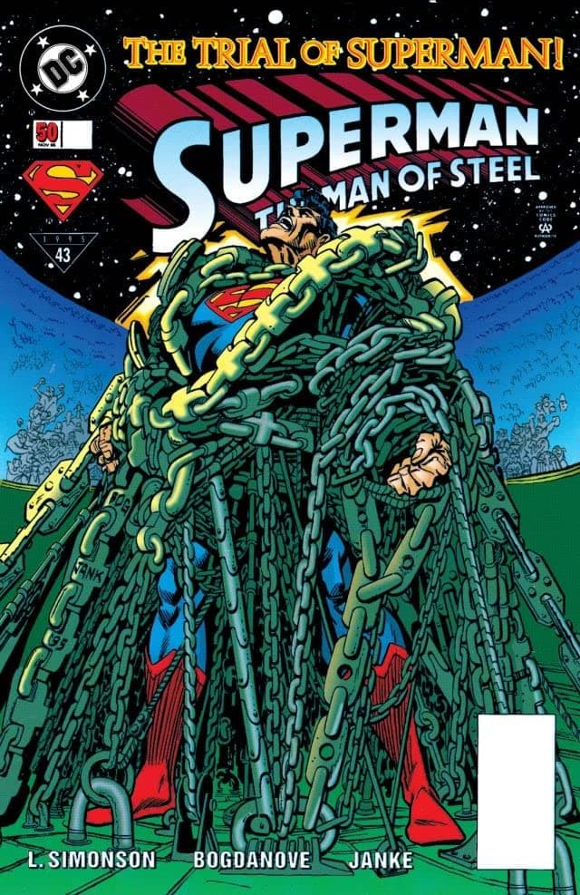 Superman: The Man of Steel #50 cover