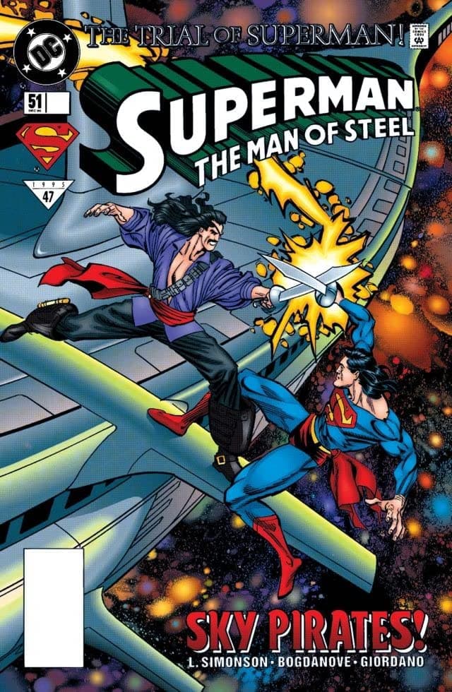 Superman: The Man of Steel #51 cover