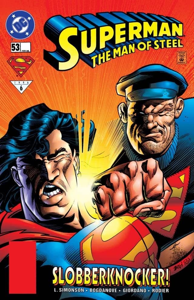 Superman: The Man of Steel #53 cover