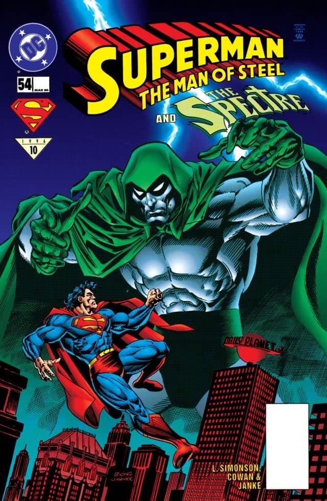 Superman: The Man of Steel #54 cover