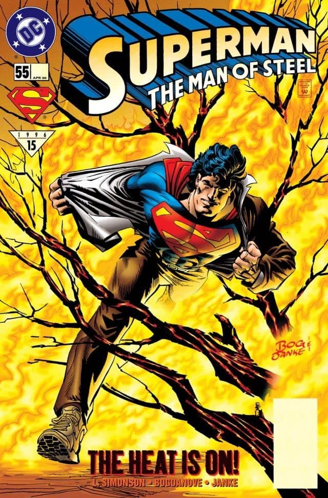 Superman: The Man of Steel #55 cover