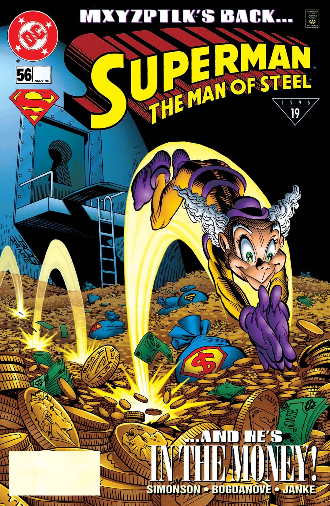Superman: The Man of Steel #56 cover
