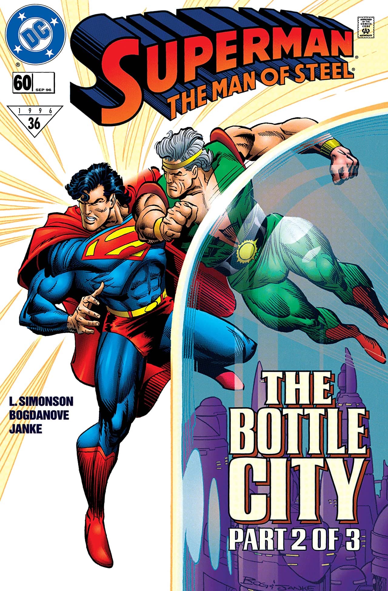 Superman: The Man of Steel #60 cover