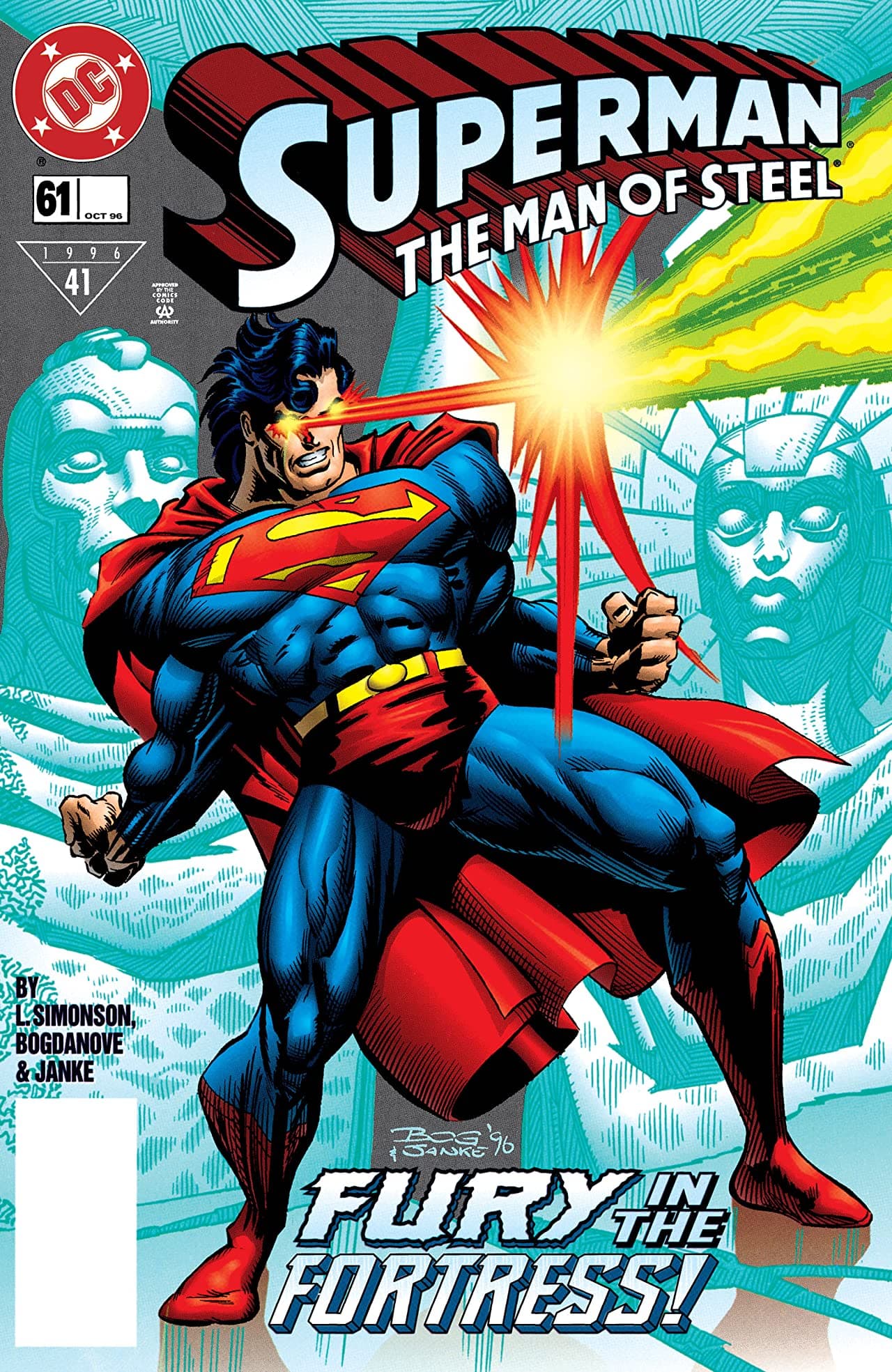 Superman: The Man of Steel #61 cover
