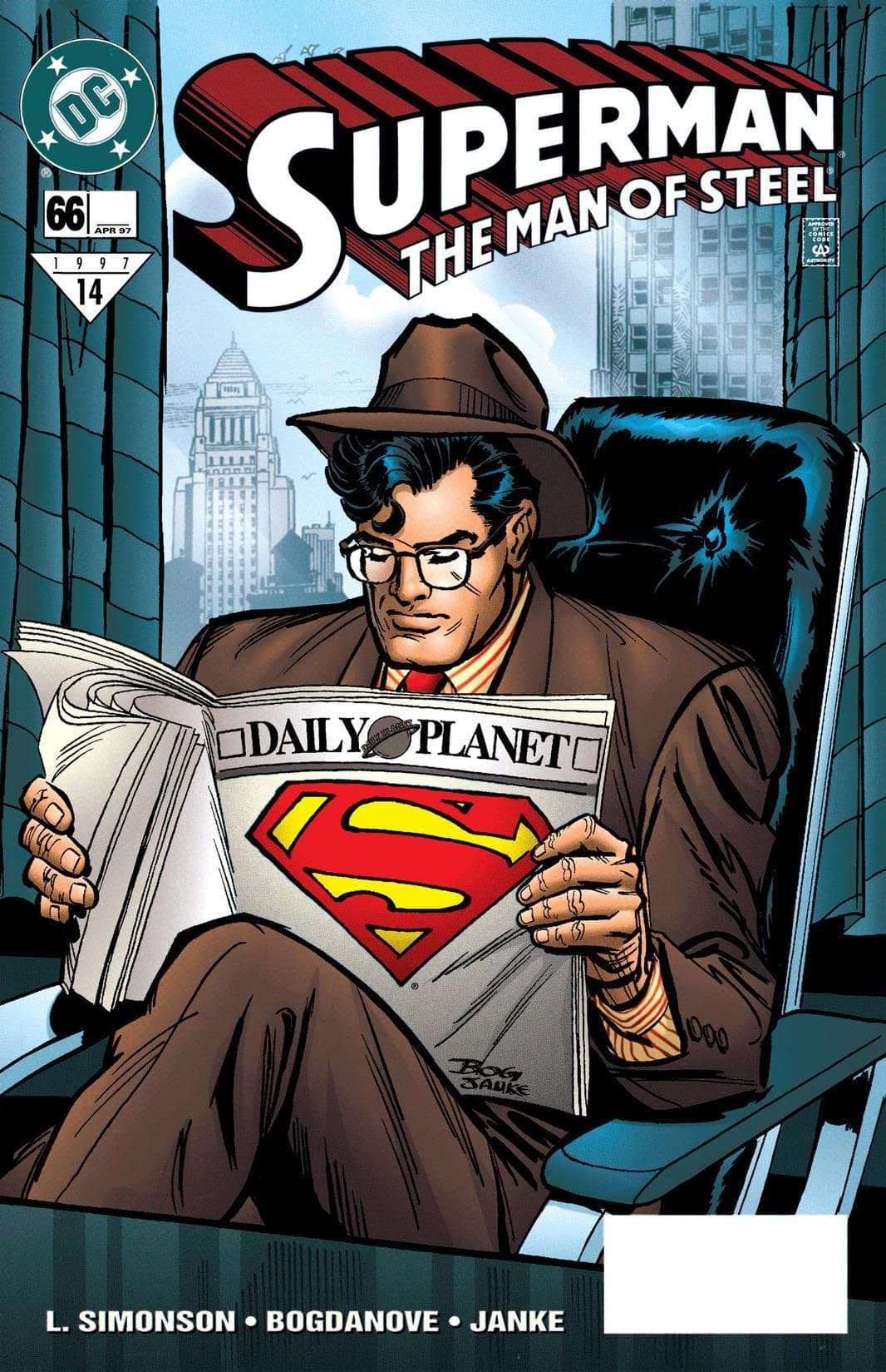 Superman: The Man of Steel #66 cover