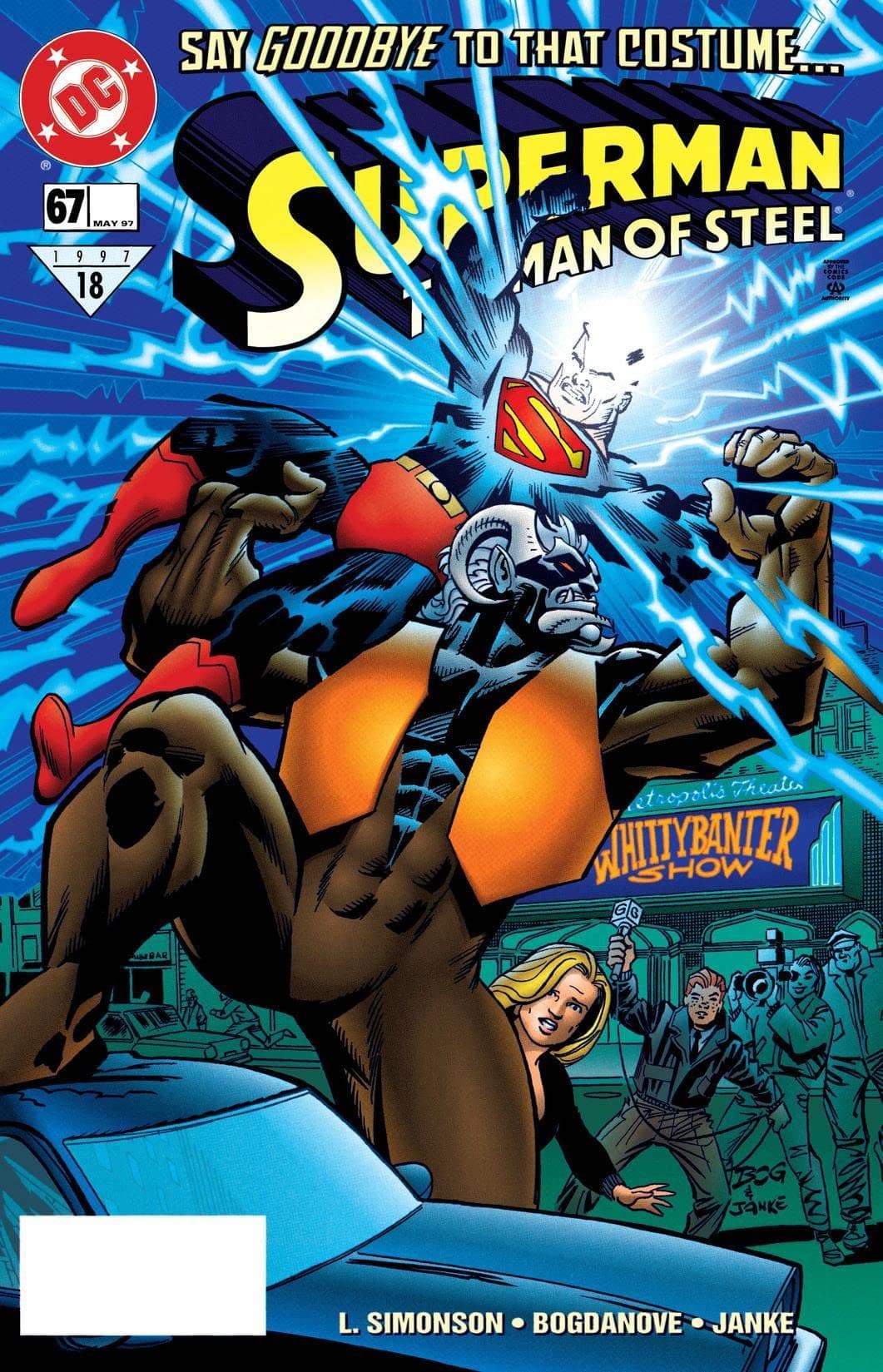 Superman: The Man of Steel #67 cover