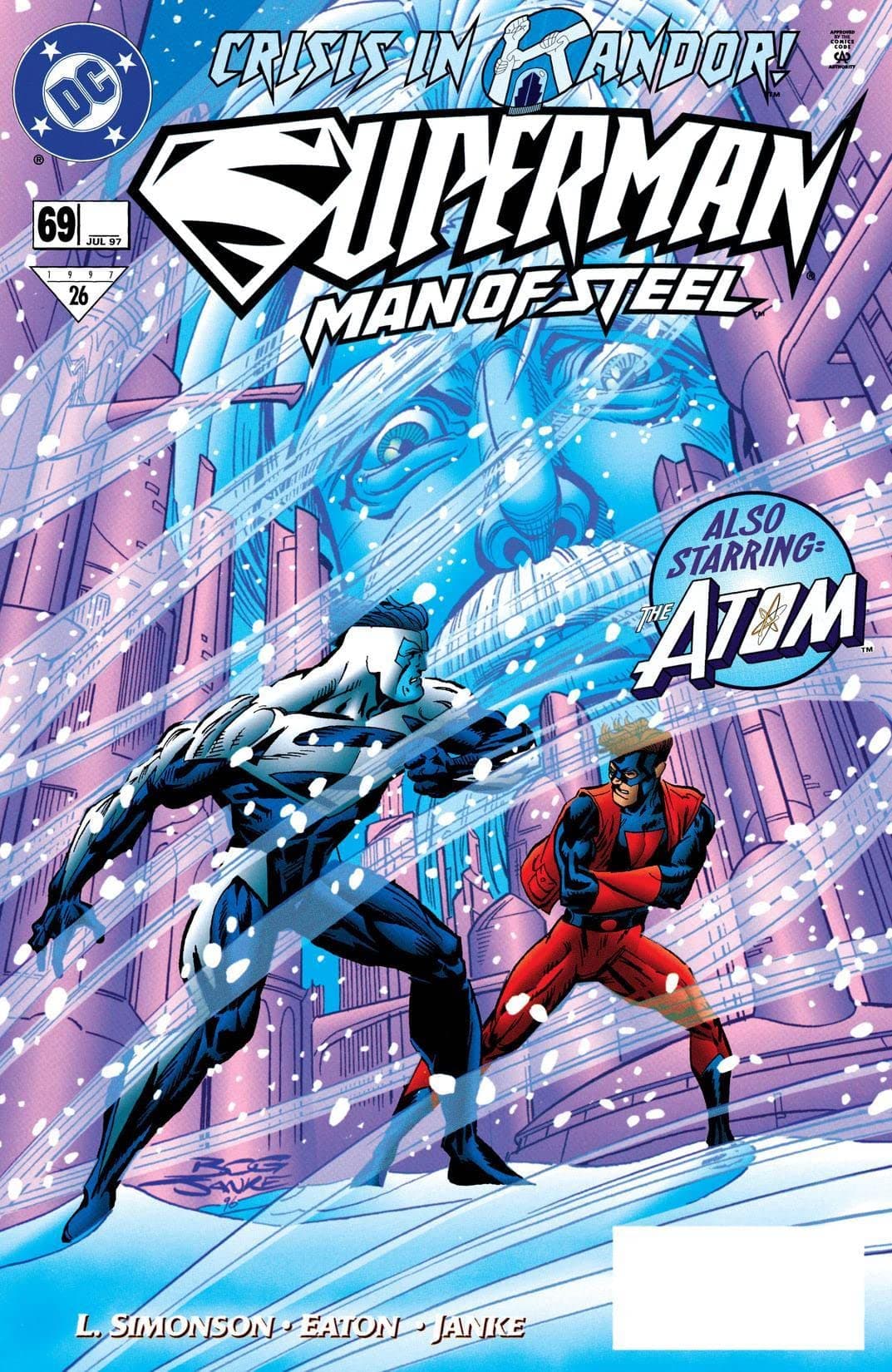 Superman: The Man of Steel #69 cover
