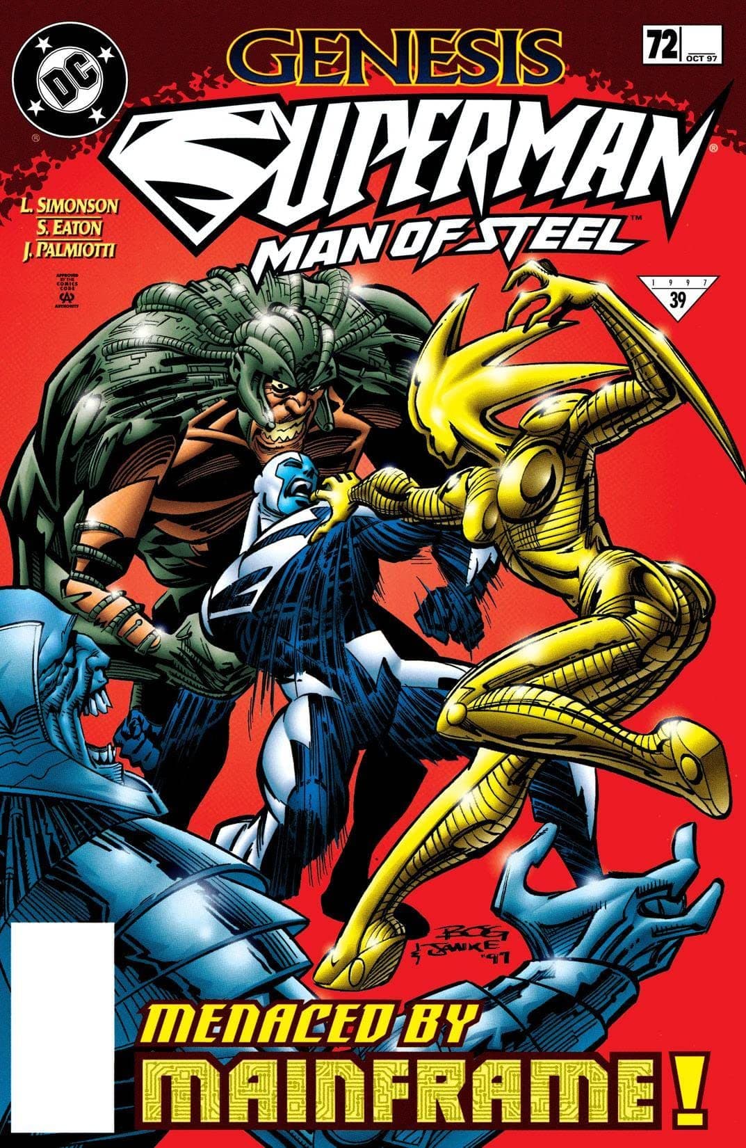 Superman: The Man of Steel #72 cover