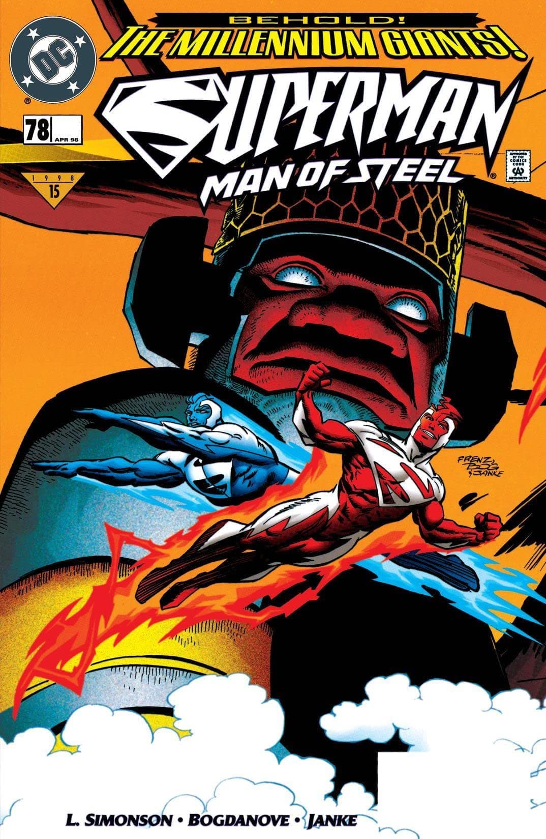 Superman: The Man of Steel #78 cover