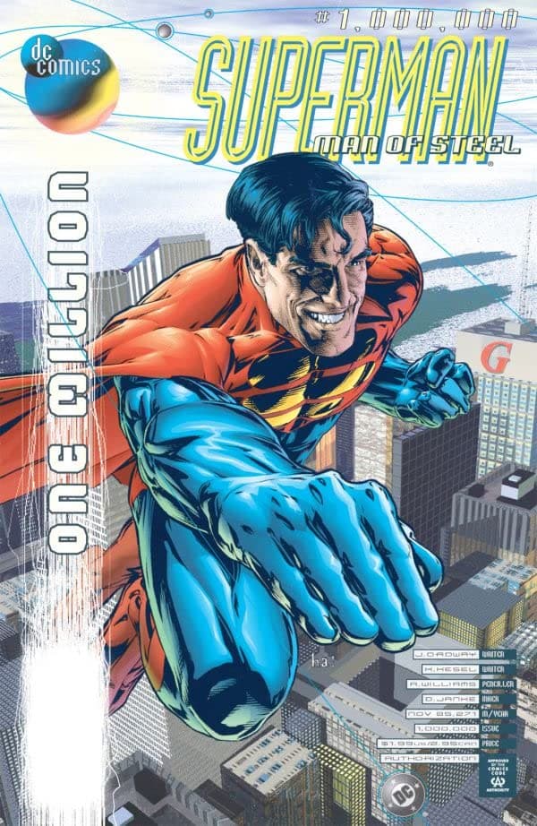 Superman: The Man of Steel #1000000 cover