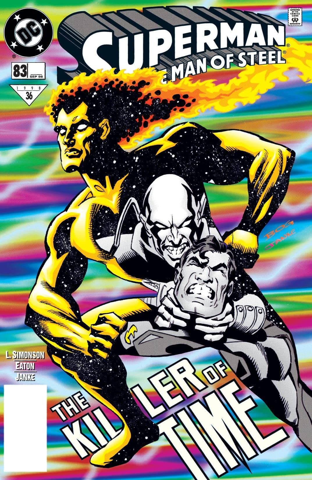 Superman: The Man of Steel #83 cover