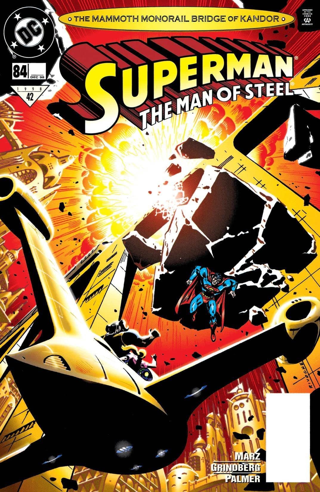 Superman: The Man of Steel #84 cover