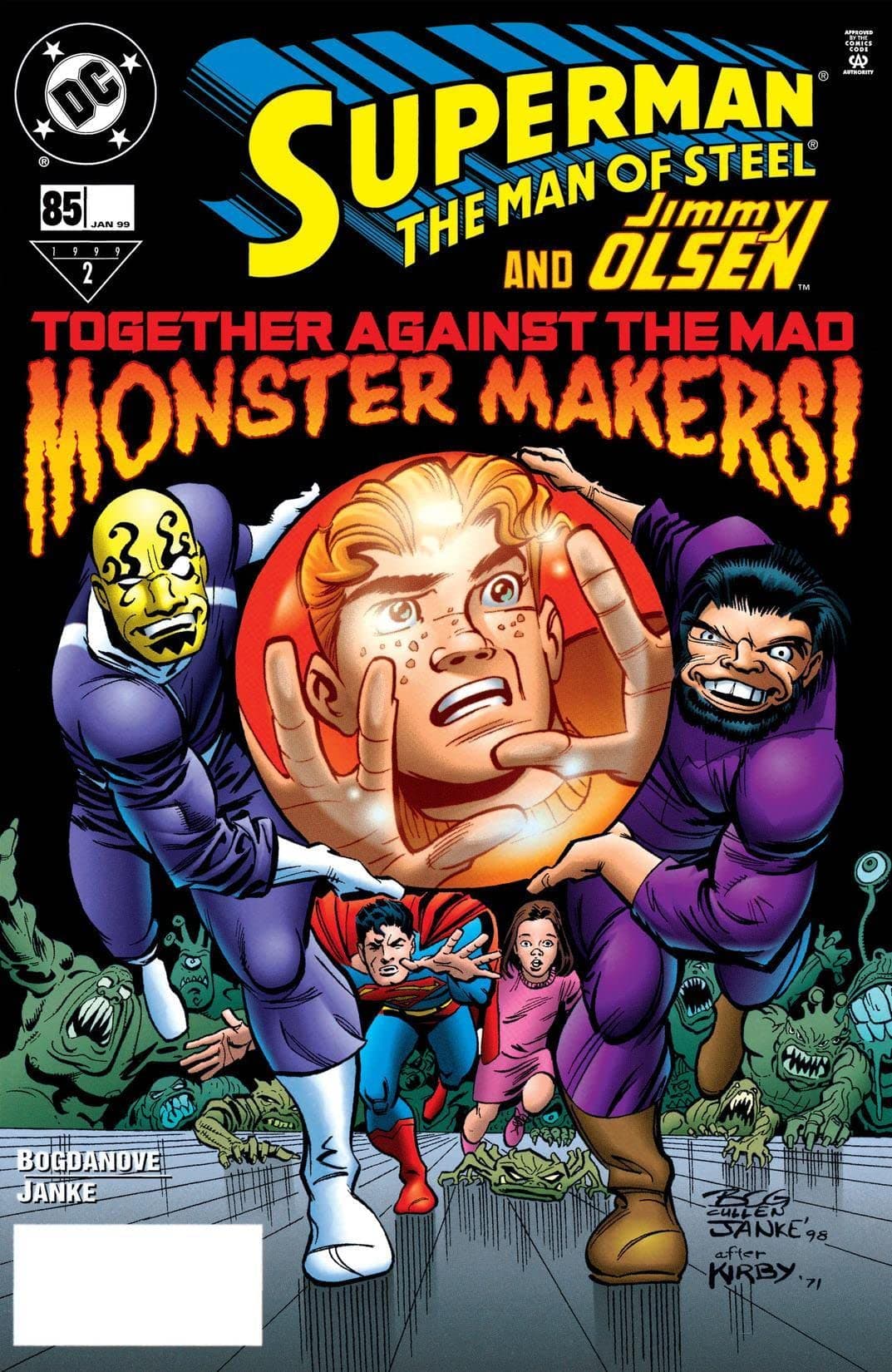 Superman: The Man of Steel #85 cover