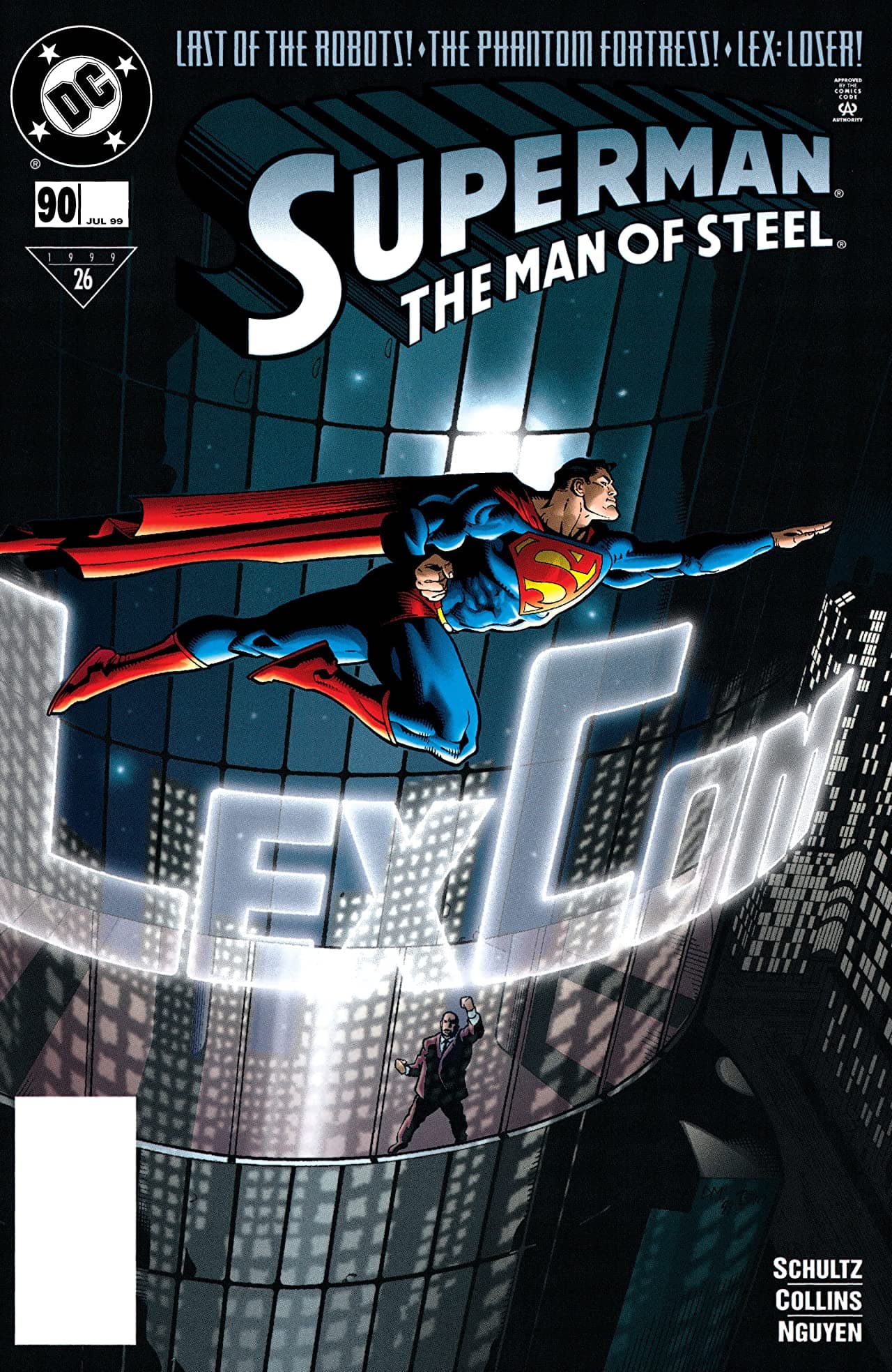 Superman: The Man of Steel #90 cover