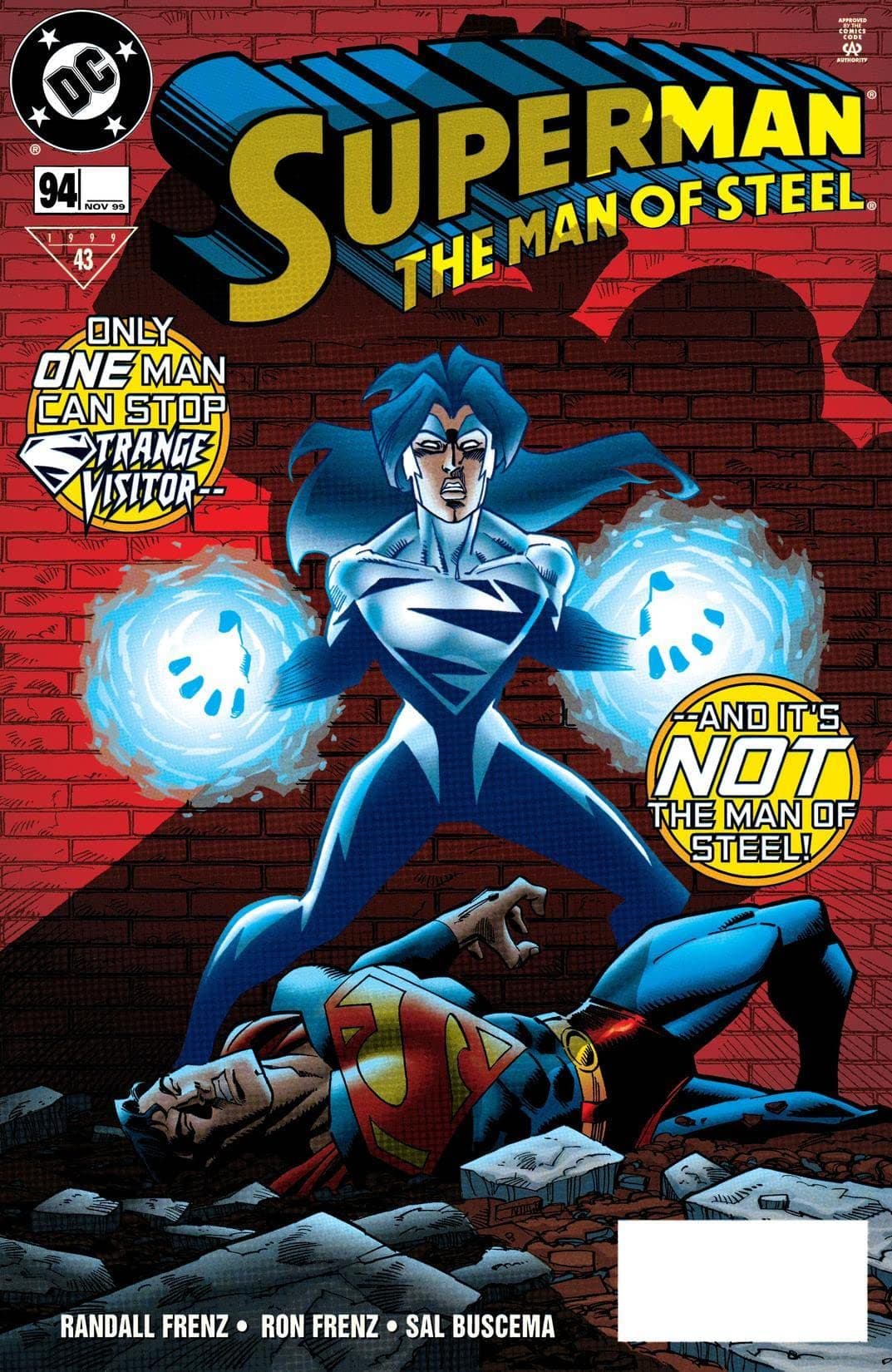 Superman: The Man of Steel #94 cover