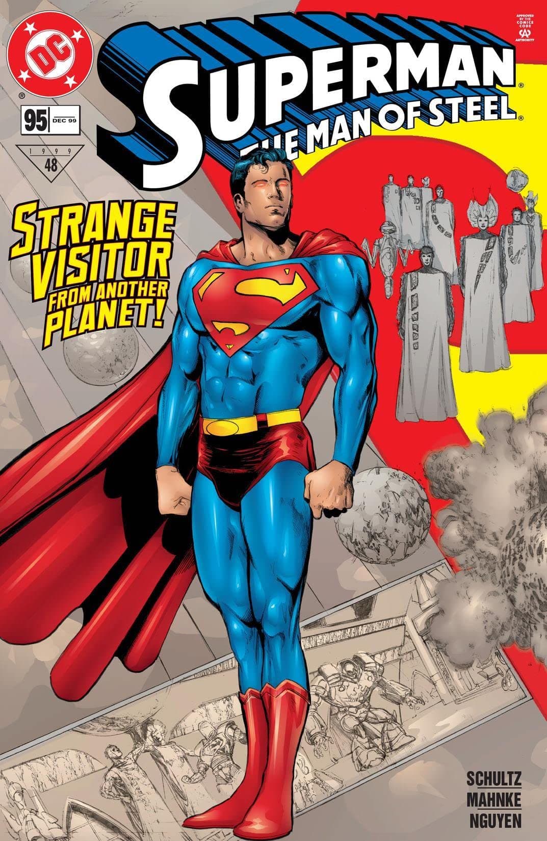 Superman: The Man of Steel #95 cover