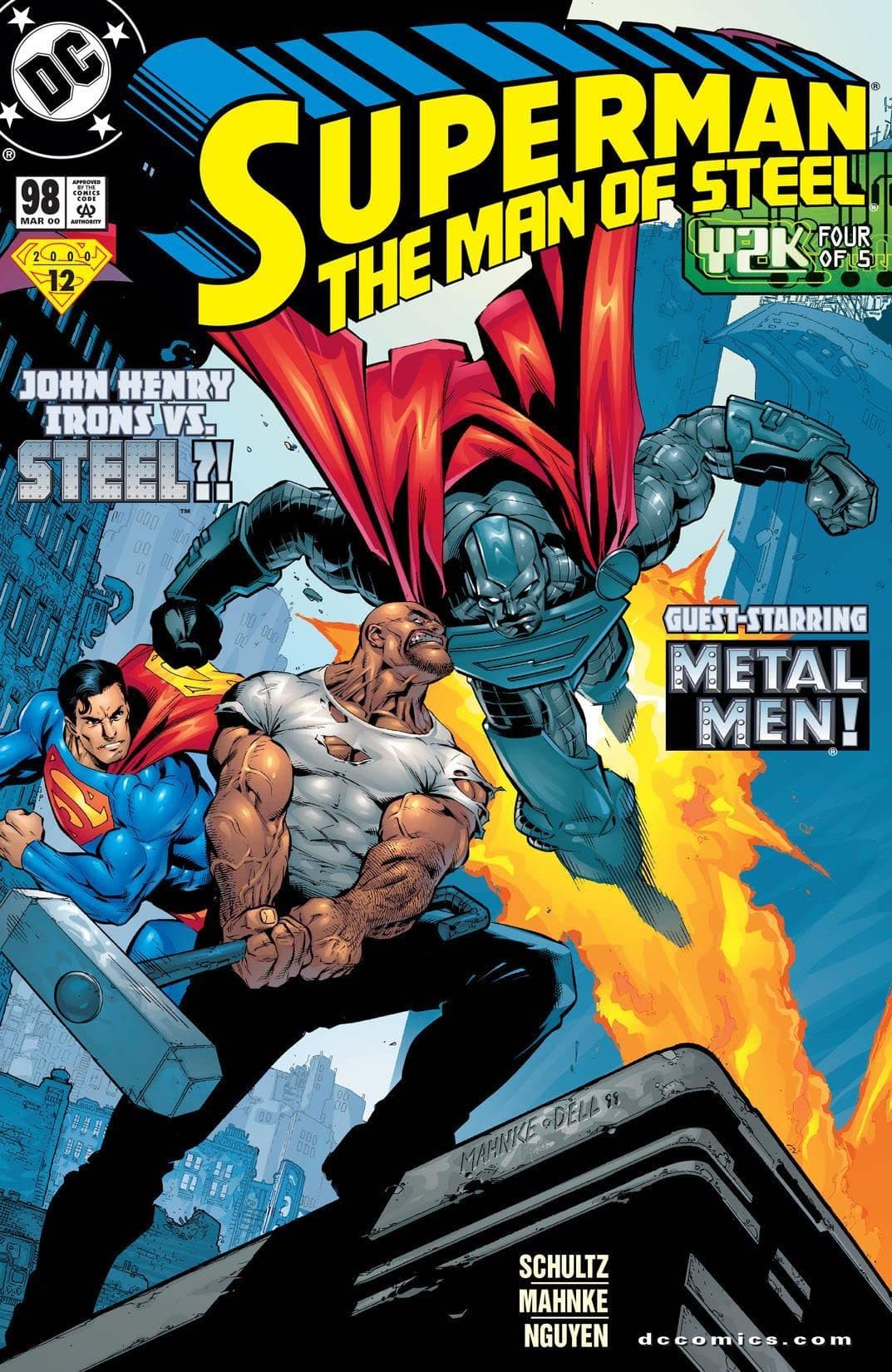 Superman: The Man of Steel #98 cover